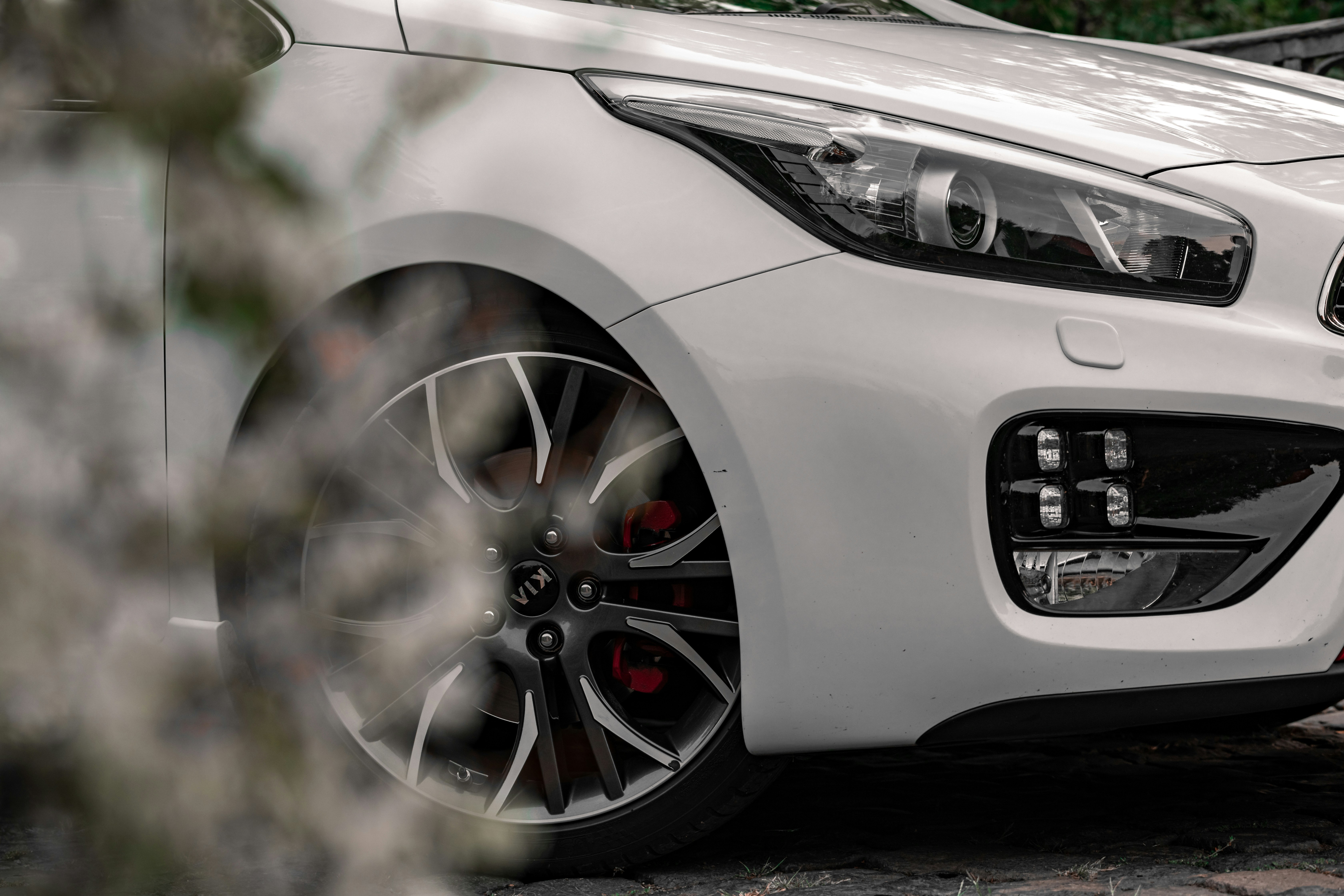 Luxury car detail showing premium quality